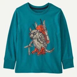 Baby Long-Sleeved Regenerative Organic Certified&reg; Cotton Graphic T-Shirt