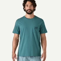 Flying Fish Tides Organic Pocket T-Shirt