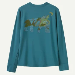 Kids' Long-Sleeved Capilene&reg; Silkweight T-Shirt