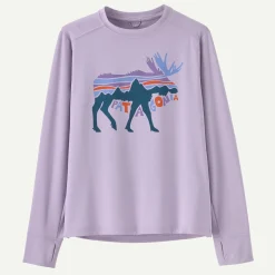 Kids' Long-Sleeved Capilene&reg; Silkweight T-Shirt