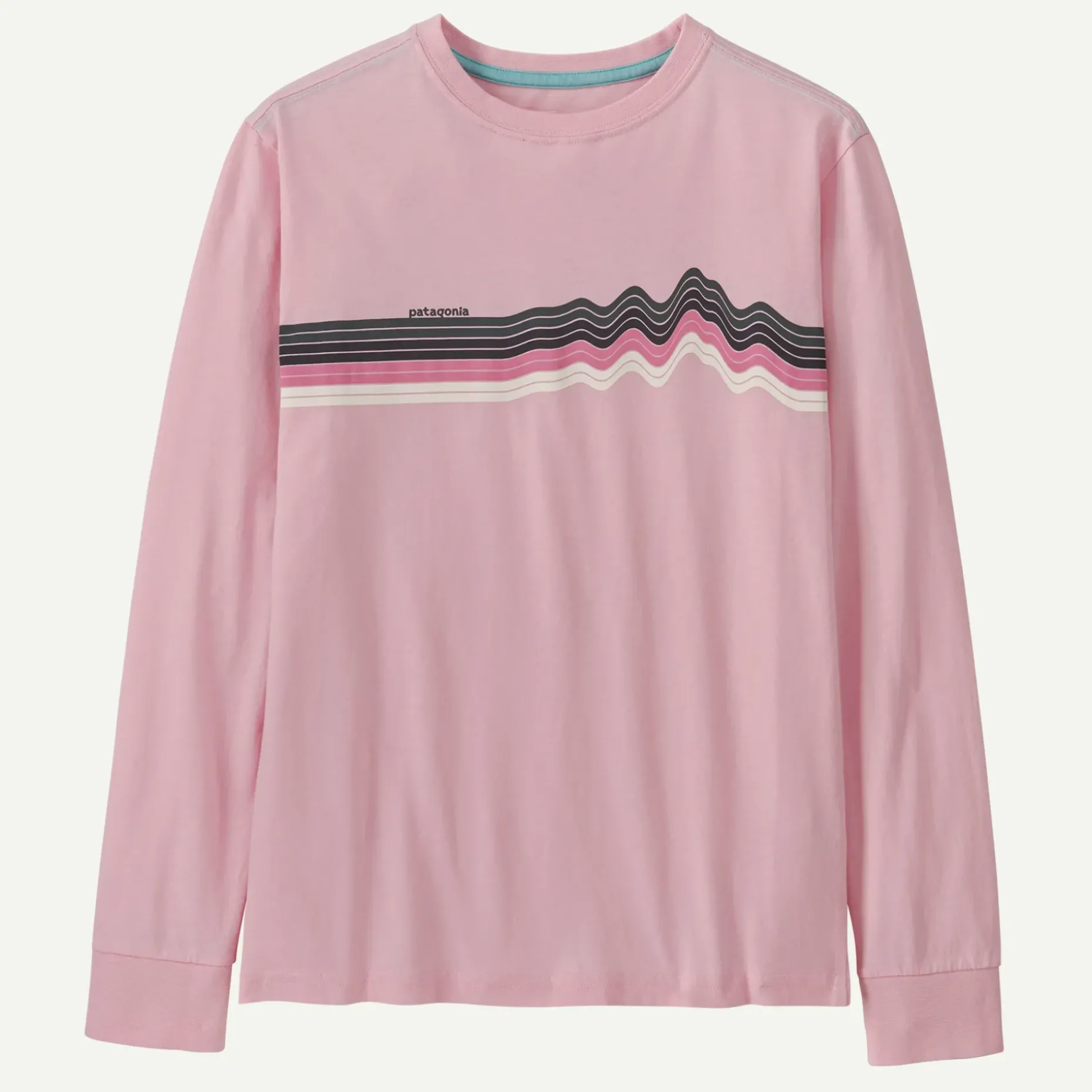 Kids' Long-Sleeved Regenerative Organic Certified® Cotton Ridge Rise Stripe T-Shirt
