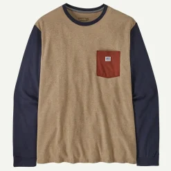 Long-Sleeved Shop Sticker Pocket Responsibili-Tee&reg;