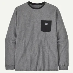 Long-Sleeved Shop Sticker Pocket Responsibili-Tee&reg;