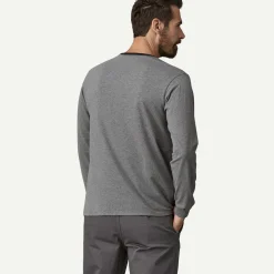 Long-Sleeved Shop Sticker Pocket Responsibili-Tee&reg;