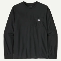 Long-Sleeved Shop Sticker Pocket Responsibili-Tee&reg;