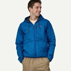 Men's Diamond Quilted Bomber Hoody
