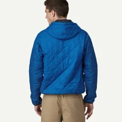 Men's Diamond Quilted Bomber Hoody
