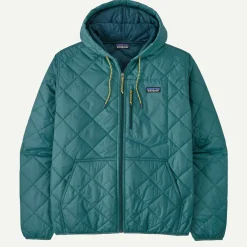 Men's Diamond Quilted Bomber Hoody