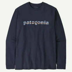 Men's Long-Sleeved '73 Text Logo Responsibili-Tee&reg;