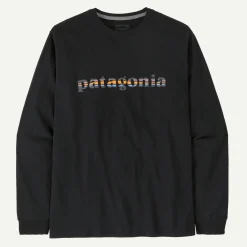 Men's Long-Sleeved '73 Text Logo Responsibili-Tee&reg;