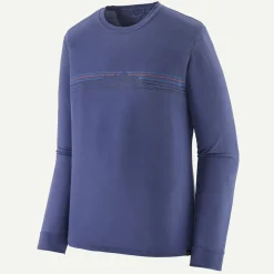 Men's Long-Sleeved Capilene&reg; Cool Merino Blend Graphic Shirt