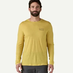 Men's Long-Sleeved Capilene&reg; Cool Merino Blend Graphic Shirt