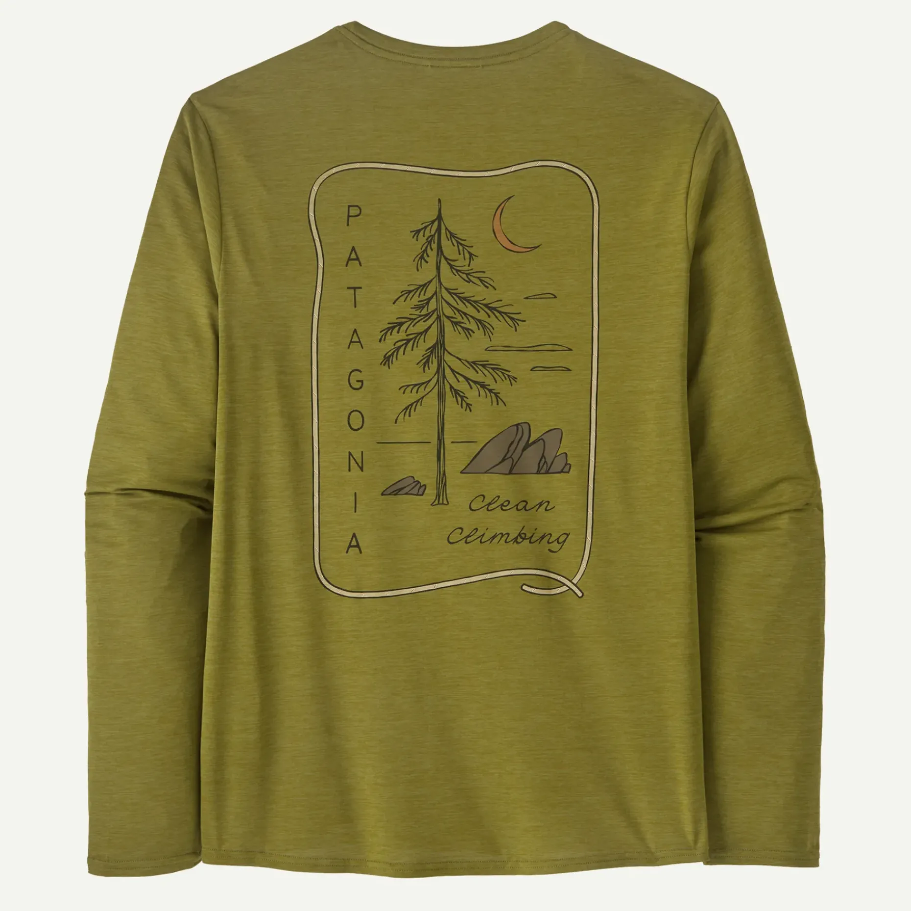 Men's Long-Sleeved Capilene® Cool Daily Graphic Shirt - Lands