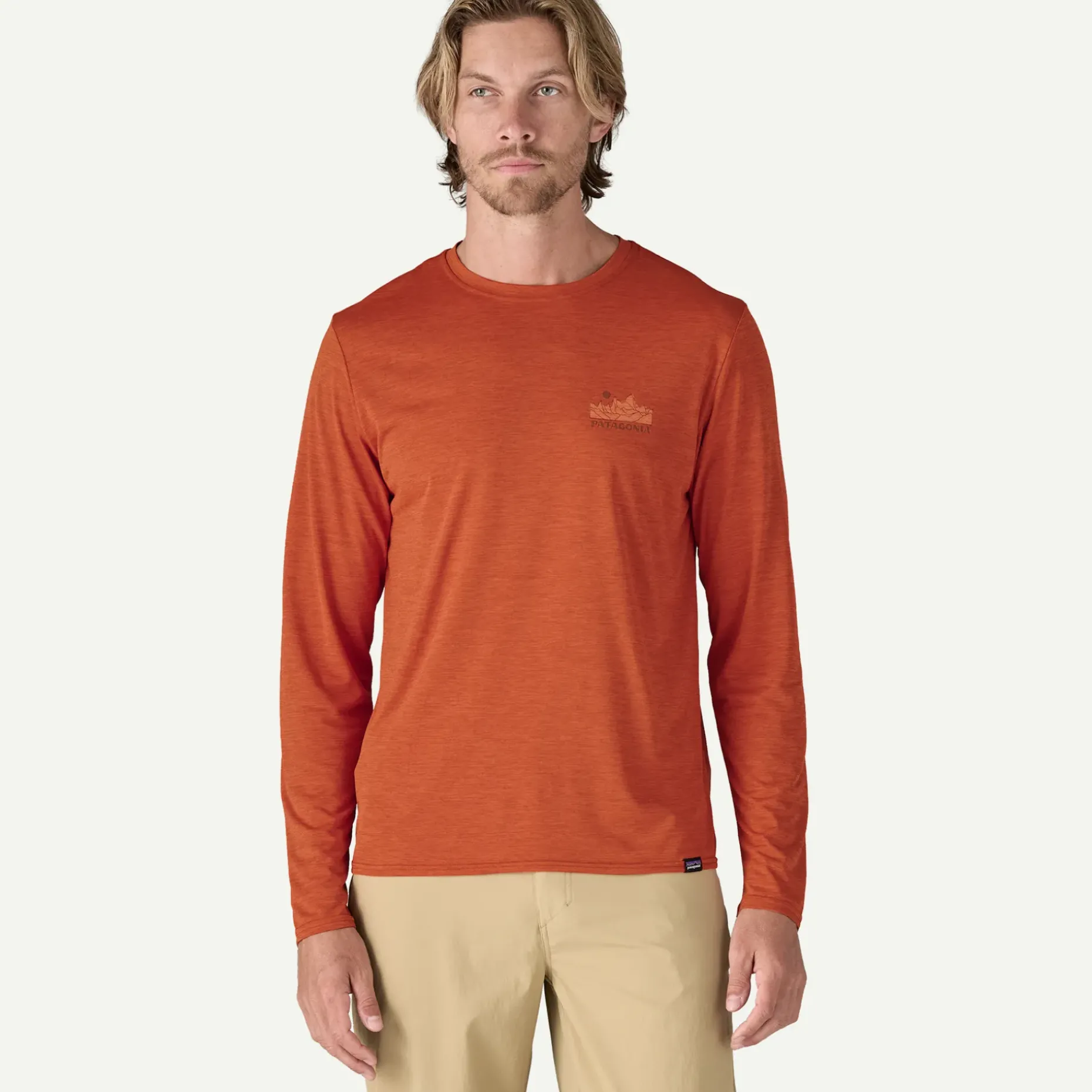 Men's Long-Sleeved Capilene® Cool Daily Graphic Shirt - Lands