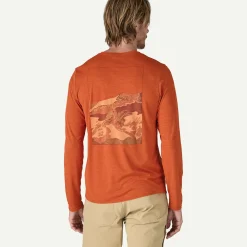 Men's Long-Sleeved Capilene® Cool Daily Graphic Shirt - Lands