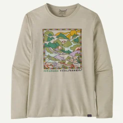 Men's Long-Sleeved Capilene® Cool Daily Graphic Shirt - Lands