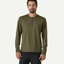 Men's Long-Sleeved Daily Henley