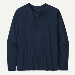 Men's Long-Sleeved Daily Henley