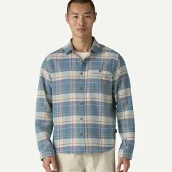 Men's Long-Sleeved Lightweight Fjord Flannel Shirt