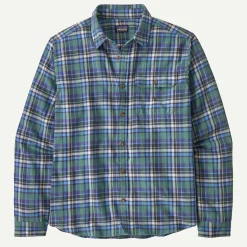 Men's Long-Sleeved Lightweight Fjord Flannel Shirt