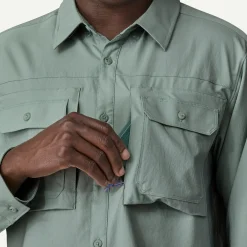 Men's Long-Sleeved Self-Guided Sun Shirt