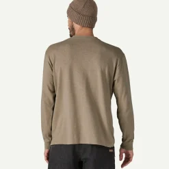 Men's Long-Sleeved Work Henley Pocket Tee