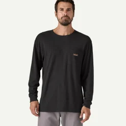 Men's Long-Sleeved Work Pocket T-Shirt