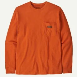 Men's Long-Sleeved Work Pocket T-Shirt