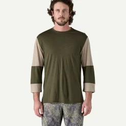 Men's Merino Blend 3/4-Sleeved Bike Jersey