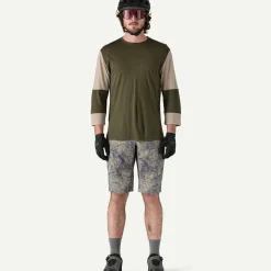 Men's Merino Blend 3/4-Sleeved Bike Jersey