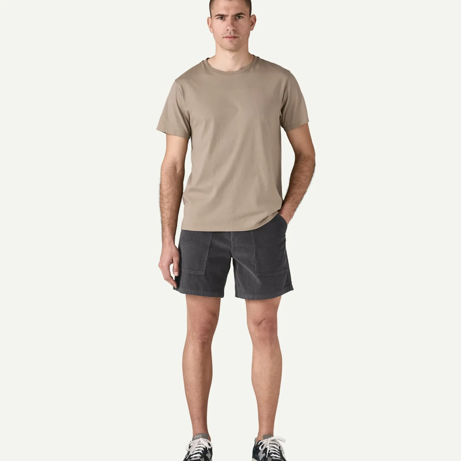 Men's Organic Cotton Cord Utility Shorts - 6"