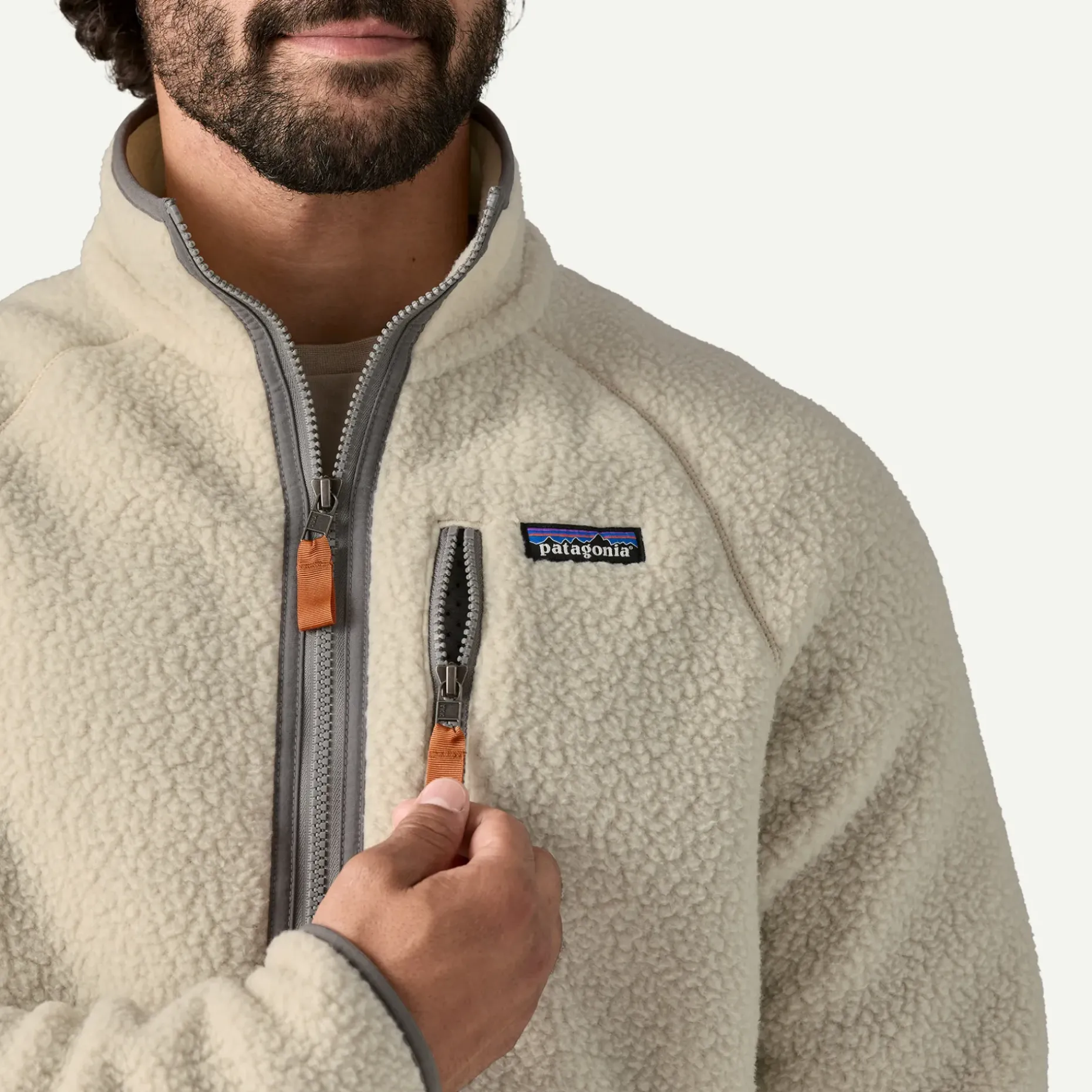 Men's Retro Pile Fleece Jacket