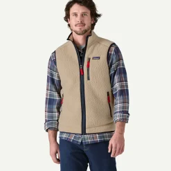 Men's Retro Pile Fleece Vest