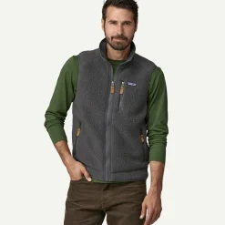Men's Retro Pile Fleece Vest