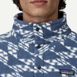 Men's Retro Pile Half-Snap Fleece Pullover