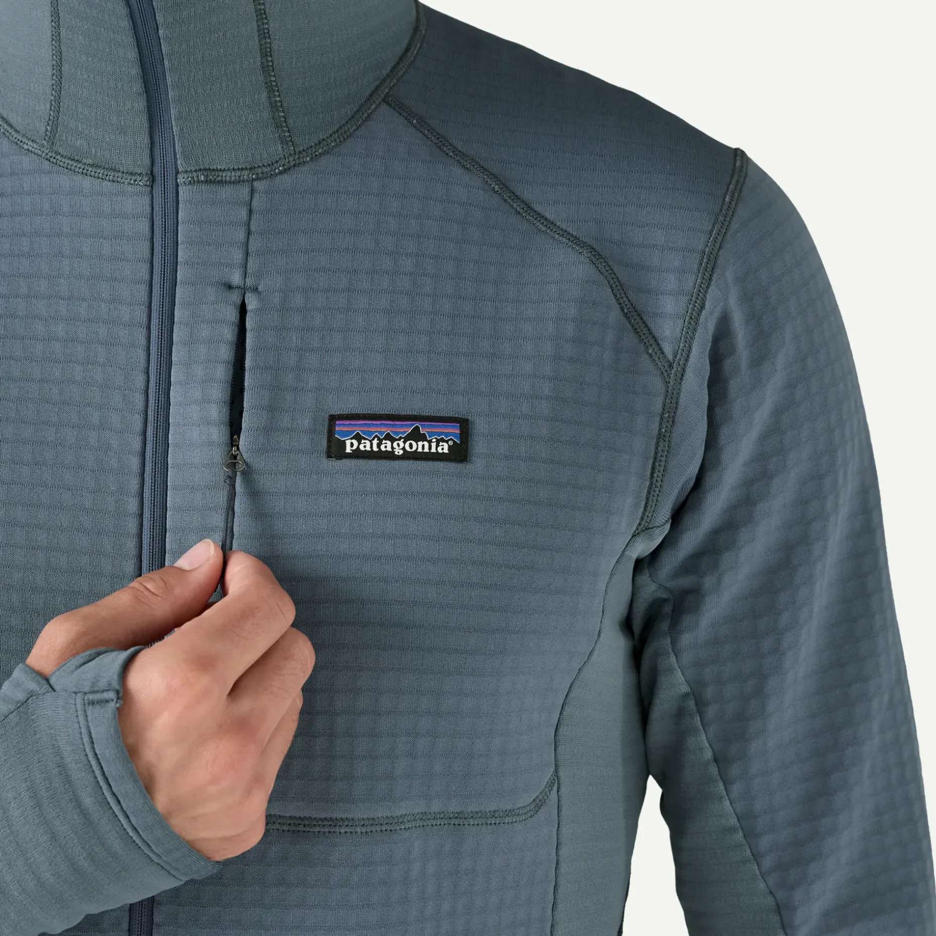 Men's R1® Fleece Pullover Hoody