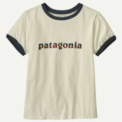 Women's '73 Text Logo Organic Ringer Tee