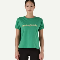 Women's '73 Text Logo Organic Ringer Tee