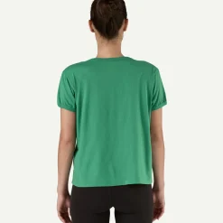 Women's '73 Text Logo Organic Ringer Tee