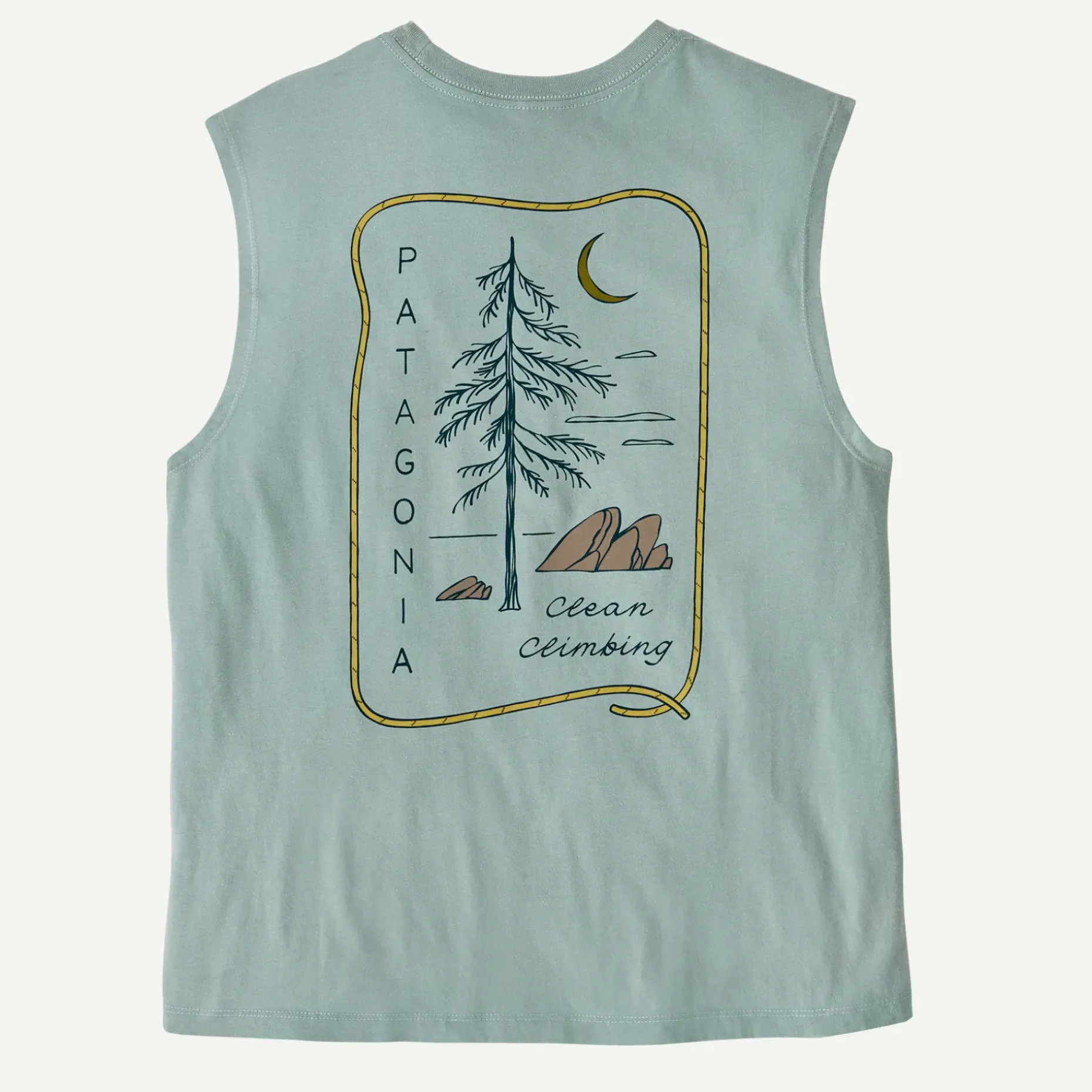 Women's Clean Climb Roots Boxy Organic Tank Top