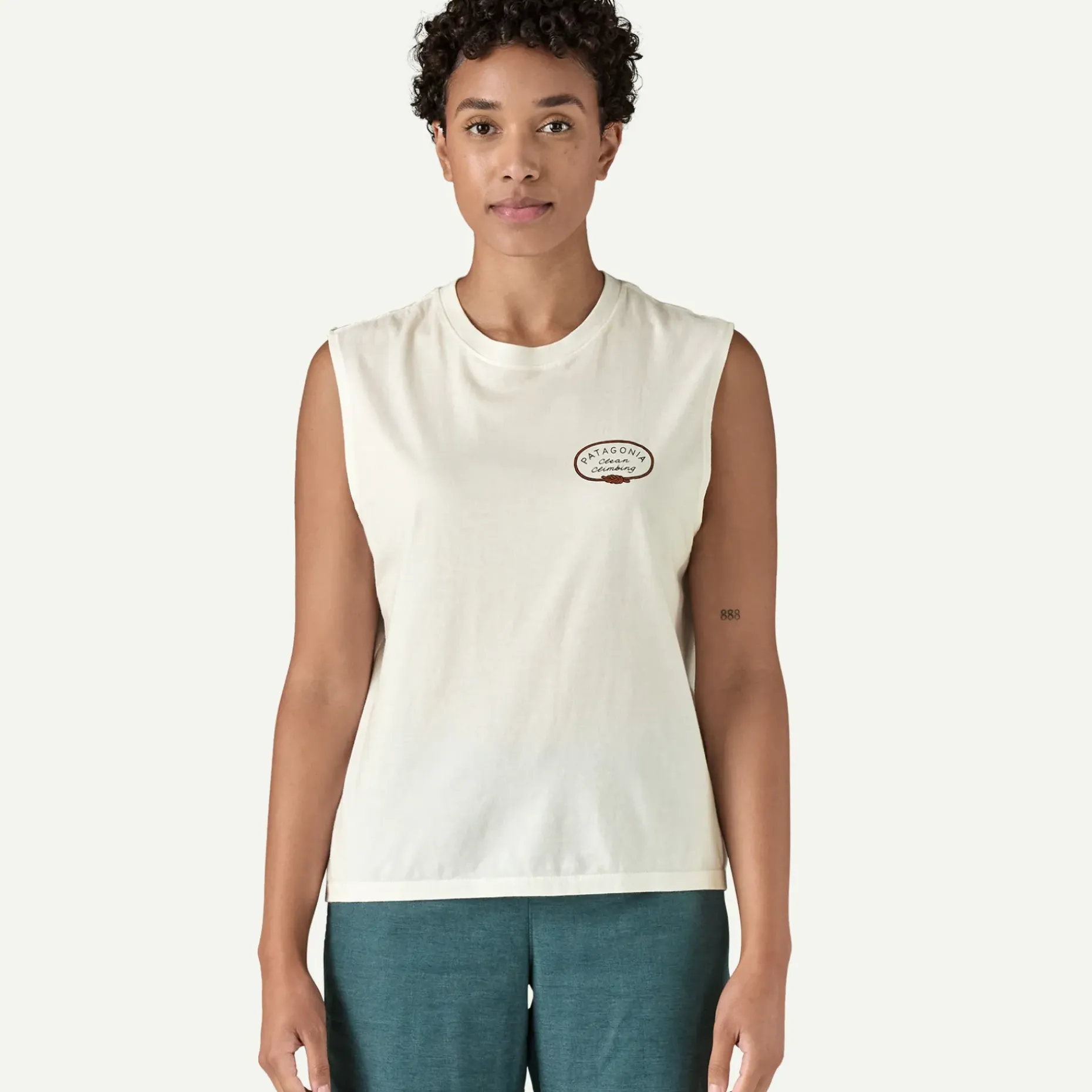 Women's Clean Climb Roots Boxy Organic Tank Top