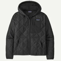 Women's Diamond Quilted Bomber Hoody