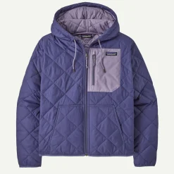 Women's Diamond Quilted Bomber Hoody