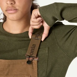 Women's Iron Forge&trade; Fleece-Lined Bib Work Overalls