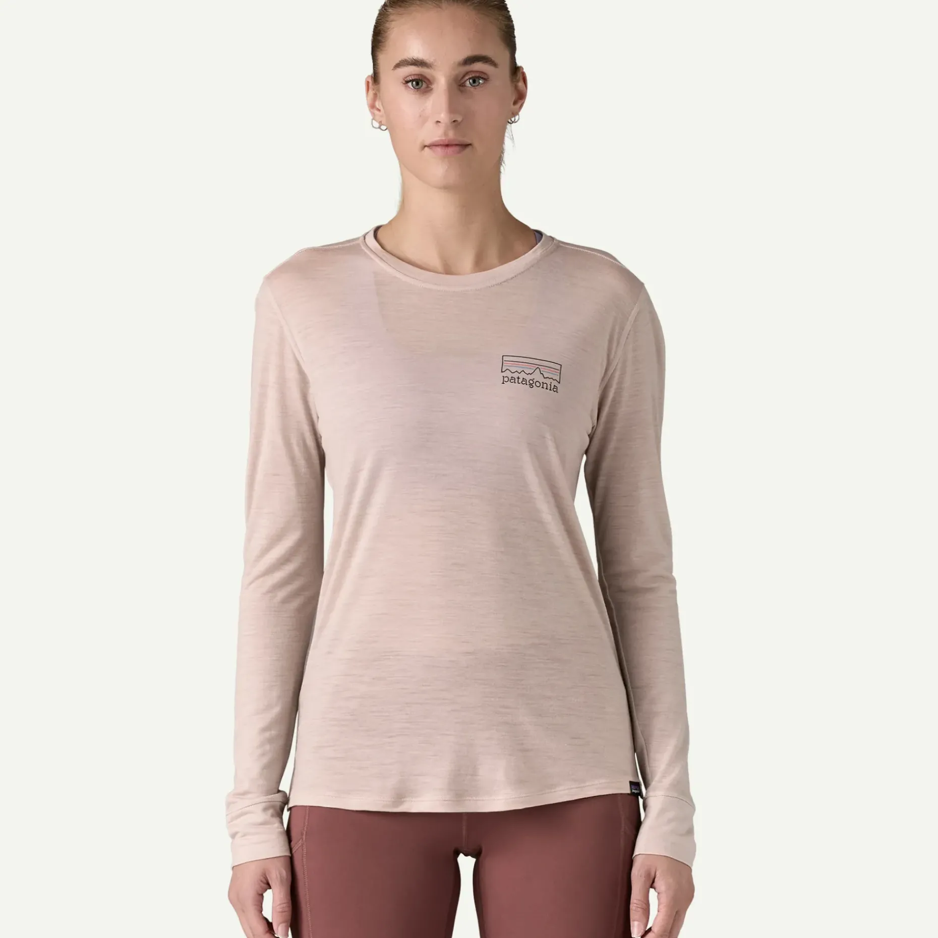 Women's Long-Sleeved Capilene® Cool Merino Blend Graphic Shirt