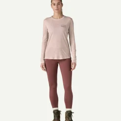 Women's Long-Sleeved Capilene® Cool Merino Blend Graphic Shirt