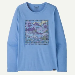 Women's Long-Sleeved Capilene&reg; Cool Daily Graphic Shirt - Lands