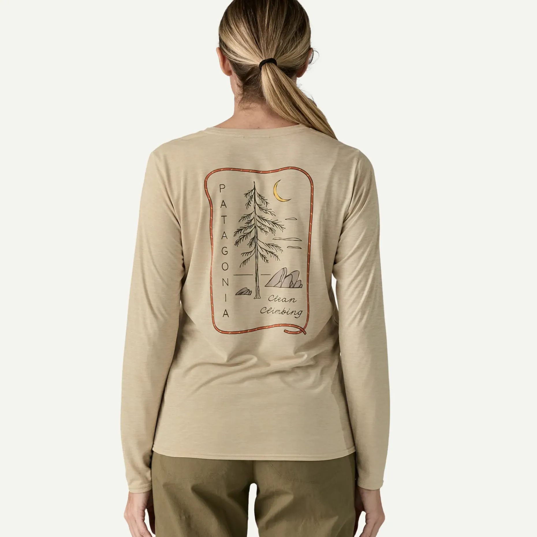 Women's Long-Sleeved Capilene® Cool Daily Graphic Shirt - Lands