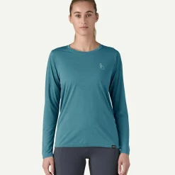 Women's Long-Sleeved Capilene&reg; Cool Daily Graphic Shirt - Waters