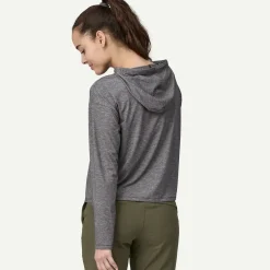 Women's Long-Sleeved Glorya Hooded Top